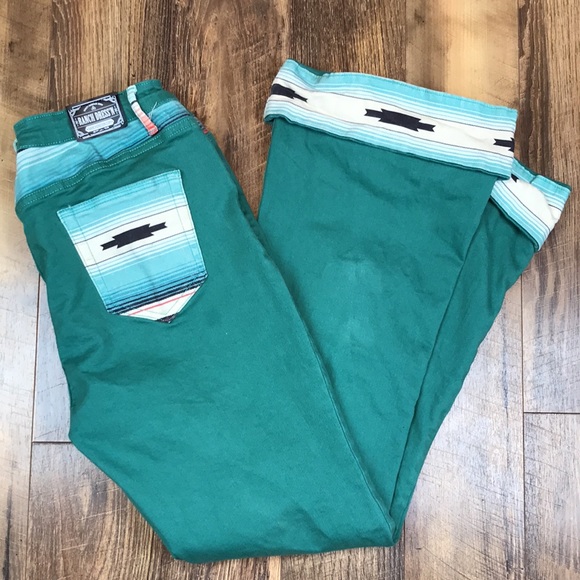 Ranch Dress’N Pants - Ranch Dress’n Fallon Taylor Jade Serape Jeans